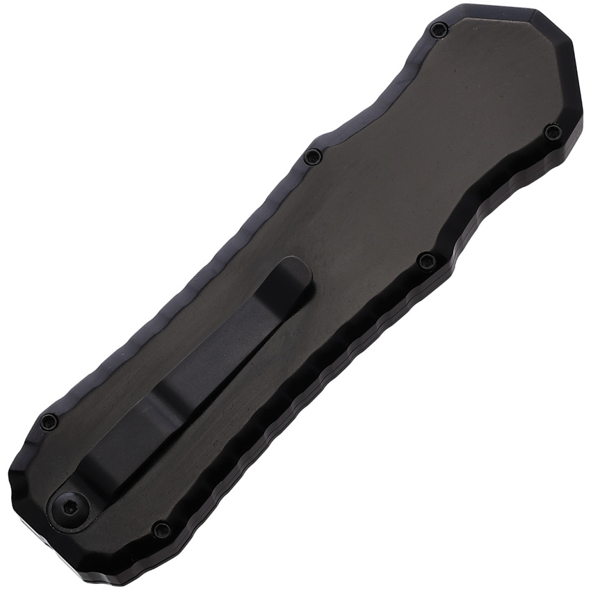 Navaja automática Piranha Knives Auto Excalibur Tactical OTF P-8BKT - Image 4