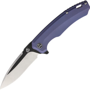Navaja QSP Knife Woodpecker Framelock Purple QS116-C II