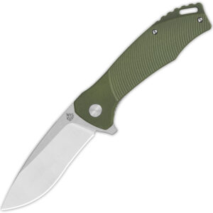 Cuchillo QSP Knife Raven Linerlock Green G10 QS122-B1