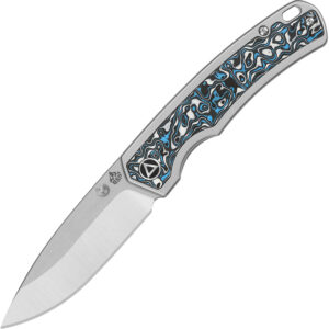 Navaja QSP Knife Puffin Framelock Titanium QS127-F1