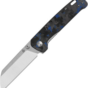 Navaja QSP Knife Penguin V2 Linerlock Blue CF QS130V2-E1