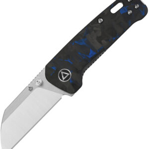Navaja QSP Knife Mini Penguin Linerlock Blue CF QS130XS-D1