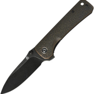 Navaja QSP Knife Hawk Linerlock Copper Black QS131-N