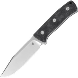 Cuchillo QSP Knife Bison Fixed Blade Black QS134-A