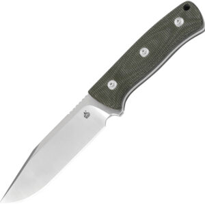 Cuchillo QSP Knife Bison Fixed Blade Green QS134-C