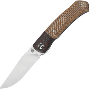 Navaja QSP Knife Gannet Linerlock Brown QS137-B