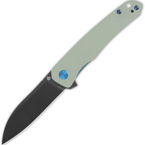 Navaja QSP Knife Otter Linerlock Black Jade QS140-D2