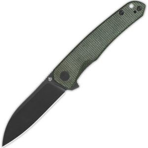 Navaja QSP Knife Otter Linerlock Green Micarta QS140-E2