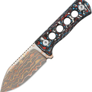 Cuchillo QSP Knife Canary Neck Knife Copper Dam QS141-H