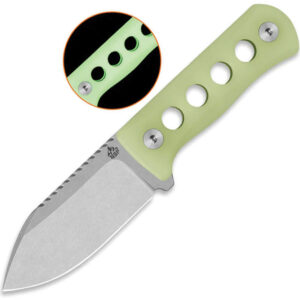 Navaja QSP Knife Canary Neck Knife SW GITD QS141-K1