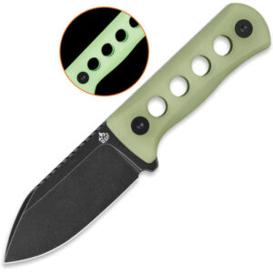 Navaja QSP Knife Canary Neck Knife BSW GITD QS141-K2