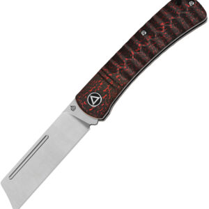 Navaja QSP Knife Hedgehog Slip Joint Red CF QS142-D