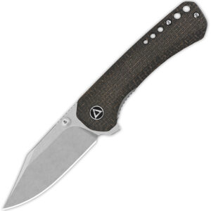 Navaja QSP Knife Kestrel Linerlock Brown Mic QS145-A1
