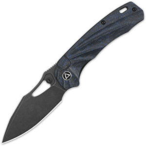 Navaja QSP Knife Hornbill Linerlock Blue CF QS146-B2