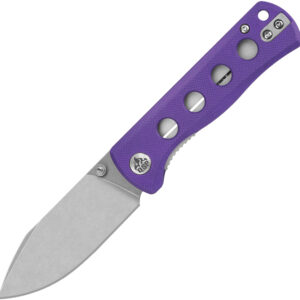Navaja QSP Knife Canary Linerlock Purple G10 QS150-D1