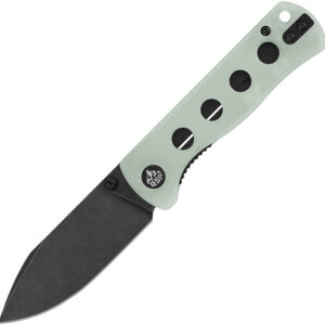 Navaja QSP Knife Canary Linerlock Jade G10 QS150-E2