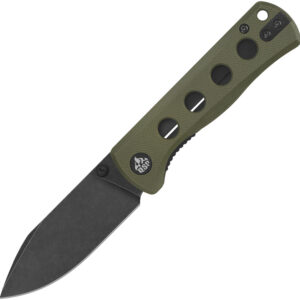 Navaja QSP Knife Canary Linerlock Olive G10 QS150-F2