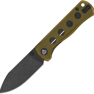 Navaja QSP Knife Canary Linerlock Black Ultem QS150-J2