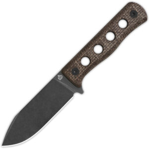 Navaja QSP Knife Canary Fixed Blade Brown BSW QS155A2