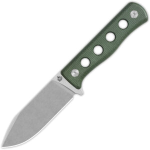 Navaja QSP Knife Canary Fixed Blade Green QS155C1
