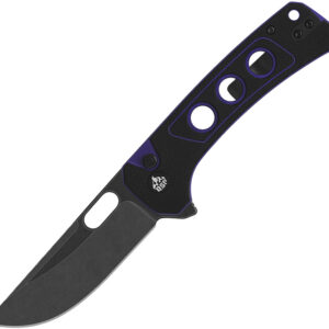 Navaja QSP Knife Unicorn Button Lock Pur G10 QS156-B2