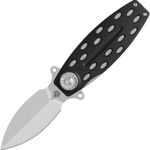 Navaja QSP Knife Beetle Linerlock Black G10 QS162-A