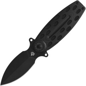 Navaja QSP Knife Beetle Linerlock Black G10 QS162-B