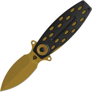 Navaja QSP Knife Beetle Linerlock Black/Brz QS162-C