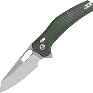 Navaja QSP Knife Emu Glyde Lock Green Mic QS164-B1