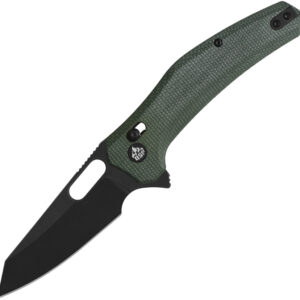 Navaja QSP Knife Emu Glyde Lock Green Mic QS164-B2