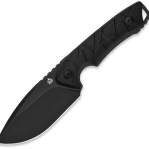 Navaja QSP Knife Tiny TOT Fixed Blade BSW Black QS169-A2