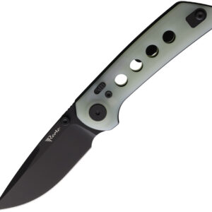 Navaja Reate Knives PL-XT Pivot Lock Jade PVD PL-XT JADE BLK PVD