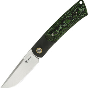 Navaja Reate Knives Tribute Linerlock Jungle Wear TRIBUTE TI FAT CARBON JUNGLE W