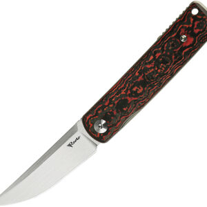 Navaja Reate Knives Bushido Linerlock Lava Flow  BUSHIDO TI LAVA FLOW