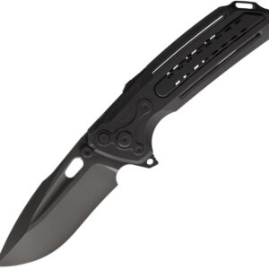 Navaja Reate Knives Terminator 6000 Framelock DLC T6000 TI-BLACK DLC