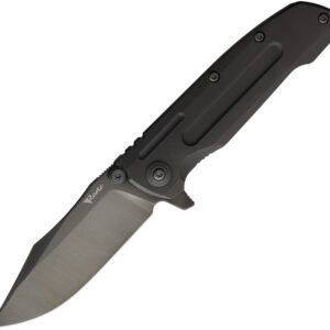 Navaja Reate Knives 9DV2 Framelock Ti Black DLC REA224 9DV2 TITANIUM BLAC