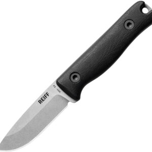 Cuchillo Reiff Knives F3 EDC Fixed Blade Blk Ltr F3019BCMBRCR