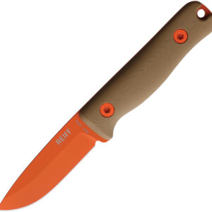Cuchillo Reiff Knives F3 XC Fixed Blade Tan Kyd F3018CTGBLKA