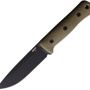 Cuchillo Reiff Knives F5 Gen 2 Fixed Blade OD G10 F511BODGBLKA