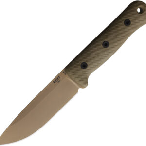 Cuchillo Reiff Knives F5 Gen 2 Fixed Blade OD G10 F511DODGBLKA
