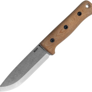 Cuchillo Reiff Knives S5 Fixed Blade Nat Micarta S5021NCMBRCR