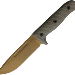 Cuchillo Reiff Knives Vicon Fixed Blade Grn G10 FDE VN11DODGBLKA