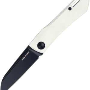 Navaja Real Steel Solis Lite Slip Joint White 7064WB