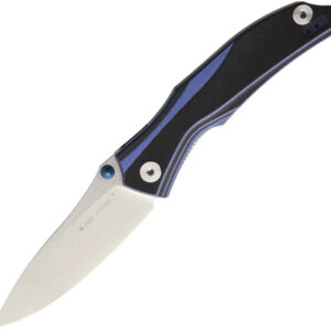 Navaja Real Steel E802 Horus Linerlock Blk/Blue 7432