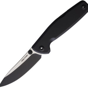 Navaja Real Steel Yak Lockback Black Flat 7871BB