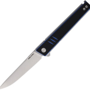 Navaja Real Steel Kikashi Linerlock Blk/Blue 8071DS