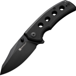 Navaja SENCUT Excalis Linerlock Black G10 S23068-1