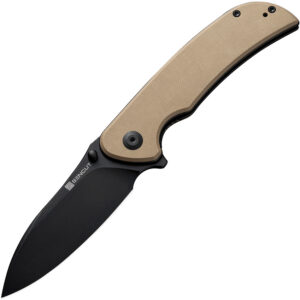 Navaja SENCUT Borzam Linerlock Tan G10 S23077-2