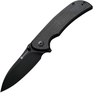 Navaja SENCUT Borzam Linerlock Black Micarta S23077-3
