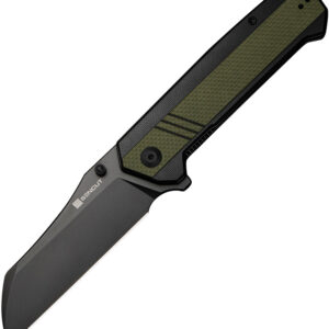 Navaja SENCUT Draxor Linerlock Black/Green S24035-2